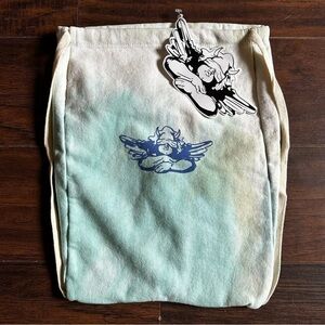 Boys Lie Tie Dye Fleece Drawstring Bag